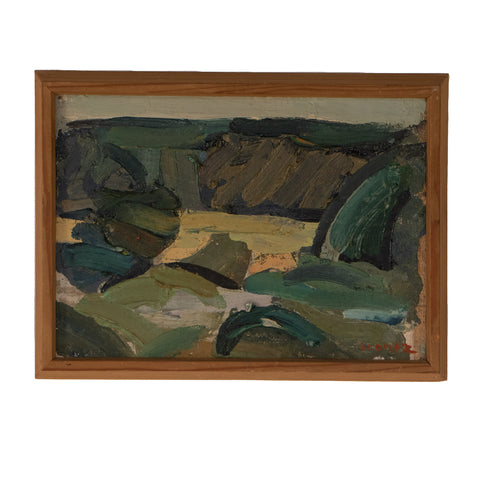 #1463 Painting in Oil by Bengt Crants, (1916-2000)
