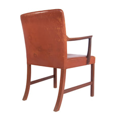 #368 Desk Chair in Leather by Ole Wanscher, Year Appr. 1940