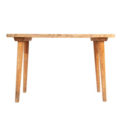 #728 Wooden Pine Table