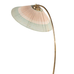 #1070 Floor Lamp in Brass by V. Soini Oy