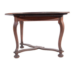 #1081 Baroque Demi Lune Table