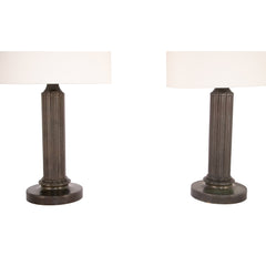 #1358 Pair of Just Andersen Table Lamps