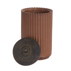 #1385 Stoneware Jar with Lid by Arne Bang