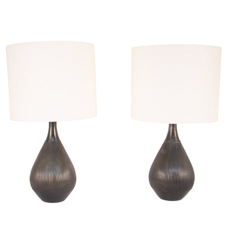#1391 Pair of Table Lamps by Just Andersen