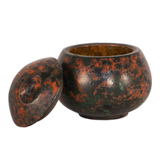 #1393 Biot Sculpture with lid by Hans Hedberg