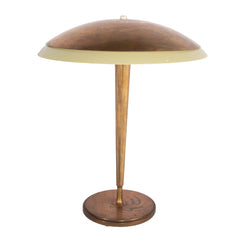 #1400 Table Lamp in Brass by Harald Notini