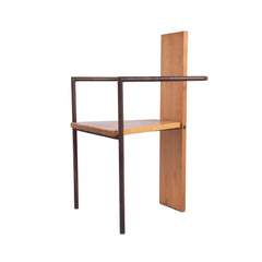 #147 Chair in Wood and Metal by Jonas Bohlin,