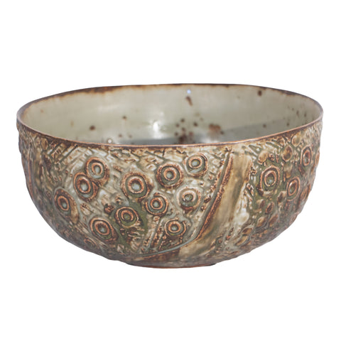 #1488 Stoneware Bowl by Jorgen Mogensen