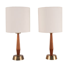 #1538 Pair of Table Lamps by Hans Bergstrom