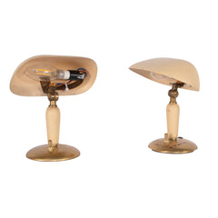 #1605 Pair of Table Lamps by Bertil Brisborg