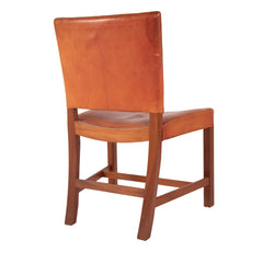 #24 Leather Side Chair by Kaare Klint