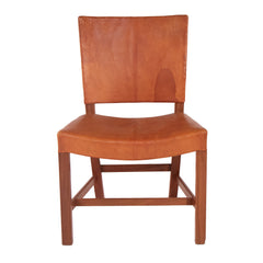 #24 Leather Side Chair by Kaare Klint