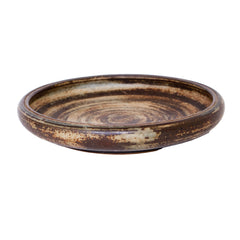 #252 Stoneware Plate by Carl Hailer, Year Appr. 1930,