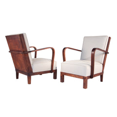 #310 Pair of Art Deco Lounge Chairs by Asko