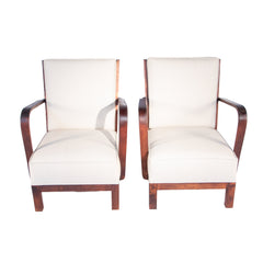 #310 Pair of Art Deco Lounge Chairs by Asko