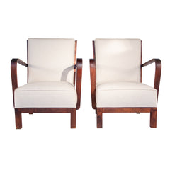 #310 Pair of Art Deco Lounge Chairs by Asko