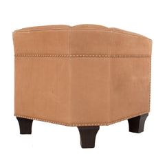 #384 Nubuck Leather Club Chair for ”Palais Stoclet” by Josef Hoffman