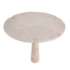 #424 Stone Coffee Table in Marble by Angelo Magiarotti