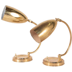 #424 Pair of Table/Wall Lamps by Itsu