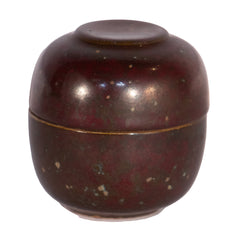 #487 Biot Jar with Lid by Hans Hedberg