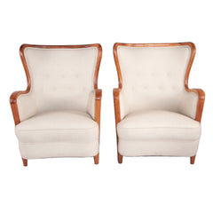 #488 Pair of Lounge Chairs by Carl Axel Acking