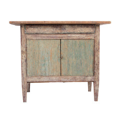 #537 Gustavian Bedside Cabinet