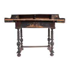 #54 Baroque Desk with Chinese Motifs
