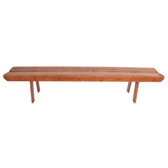 #547 Wood Bench