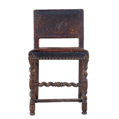 #812 Baroque Chair in Original Leather