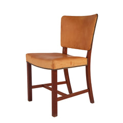 #83 Side Chair in Leather by Stig Thoresen-Lassen