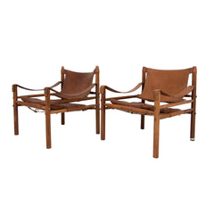 #107 Pair of Safari Chairs by Arne Norell