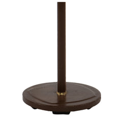 #1366 Floor Lamp Wrapped in Leather