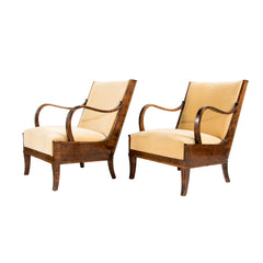 #295 Pair of Lounge Chairs by Erik Chambert