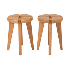 #1019 Pair of Stools in Fir