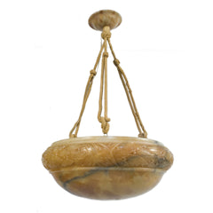 #411 Alabaster Light Fixture