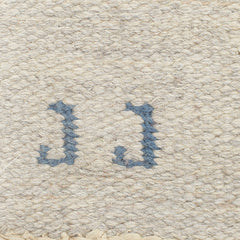#615 Vintage Swedish Flat Weave Rug by Judith Johansson