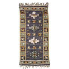 #853 Vintage Flat Weave Rug By Märta Måås-Fjetterström