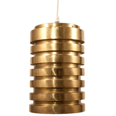 #87 Pair of Brass Light Fixtures by Hans Agne Jakobsson