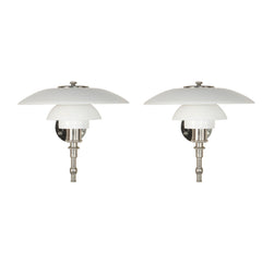 #922 Pair of  Very Rare “Akademi” Sconces by Poul Henningsen